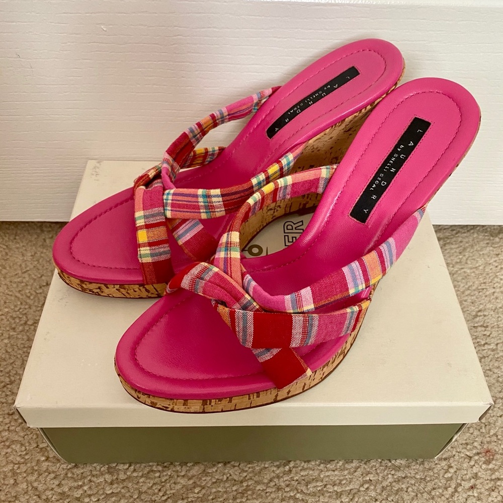 Laundry Shelli Segal Wedge Heels
